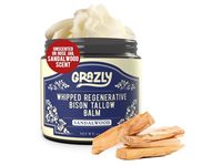 Grazly Whipped Bison Tallow Regenerative Balm, Rose Geranium. 2.5 oz - thumbnail 1