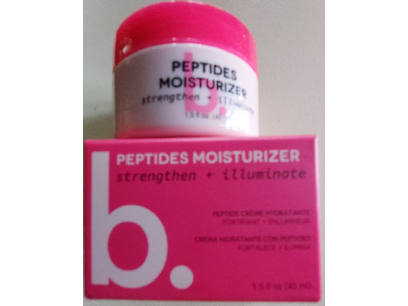 b. Peptides Moisturizer Strengthen + Illuminate, 1.5 fl oz/ 45 mL