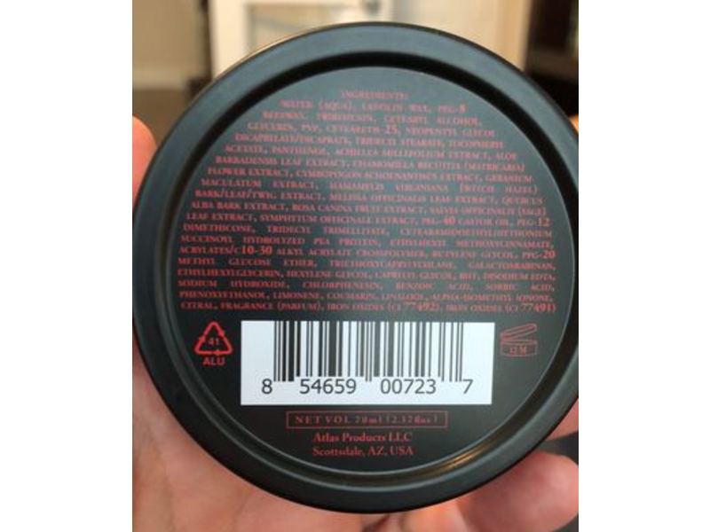 Atlas Semi-Matte Putty, Medium Shine, Hold 6, 2.37 fl oz/70 ml