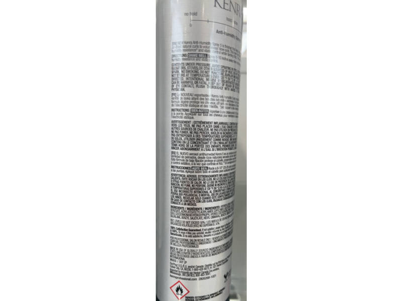 Kenra Anti-Humidity Spray 5 Frizz & Static Control Spray, 5 oz/142 g