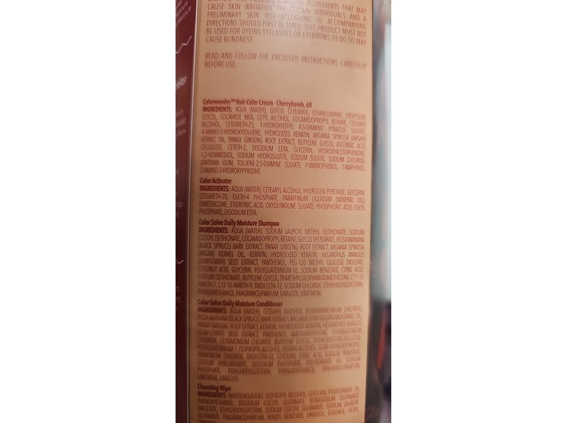 Madison Reed Colorwonder Demi-Permanent Hair Color, CherryBomb, One Application