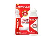 ThermaCare Heat Therapy Heat+Max Strength Lidocaine Pain Relief Roll On - thumbnail 1