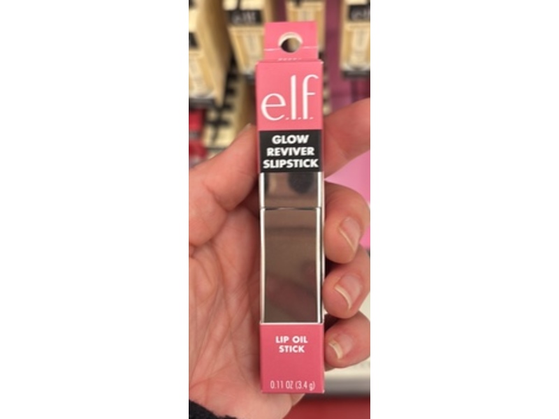 e.l.f. Glow Reviver Slipstick Lip Oil Stick, Loveslick, 0.11 oz/3.4 g