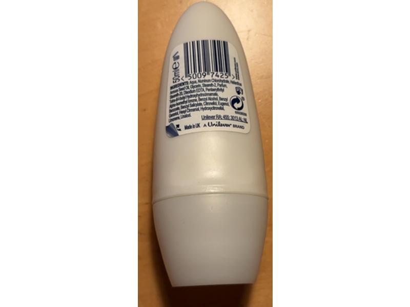 Dove Moisture Cream Antiperspirant, Original, 50 mL