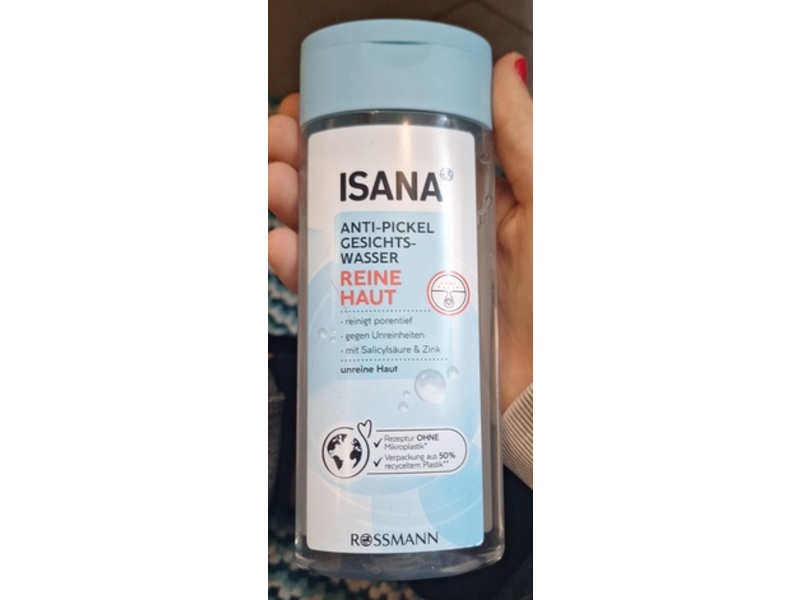 Isana Anti-Pimple Facial Toner, 200 mL