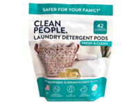 Clean People. Laundry Detergent Pods, Fresh & Clean, 42 Loads - thumbnail 1