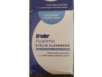 Bruder Hygienic Eyelid Hygiene Combo Pack, Eyelid Wipes + Spray Solution, 1 fl oz/30 mL, 30 Count - Image 3