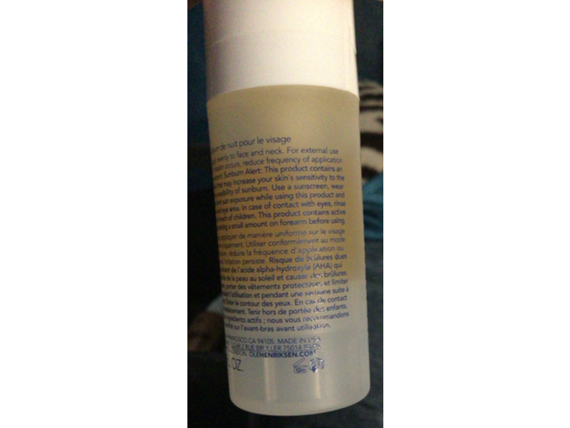 Ole Henriksen Night Treatment, Dewtopia 20% Acid, 0.5 fl oz/15 mL