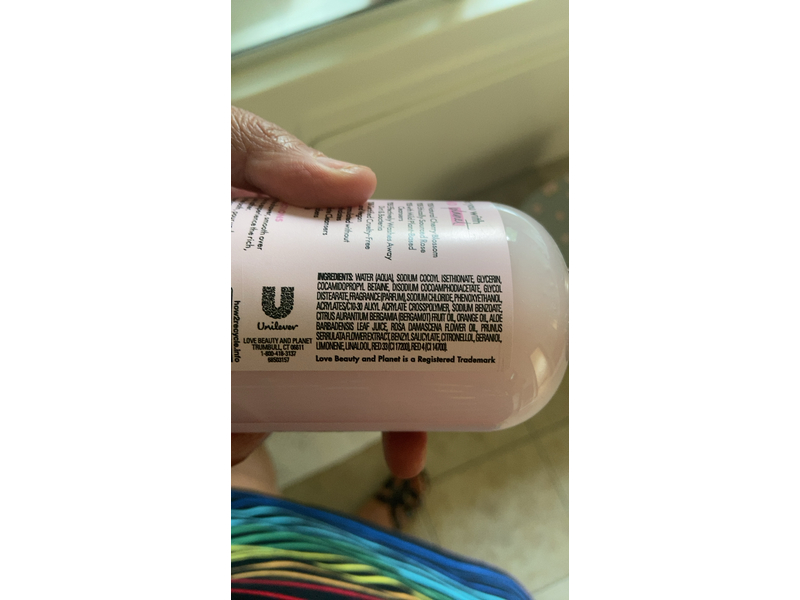 Beloved Shower Bath Gel Body Wash, Cherry Blossom & Tea Rose, 11.8 fl oz