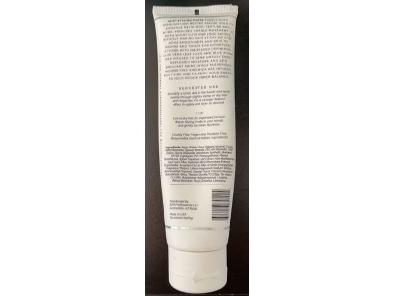 AIIR Styling Paste, Moonstone, Blue Agave, 3.4 oz/100 mL