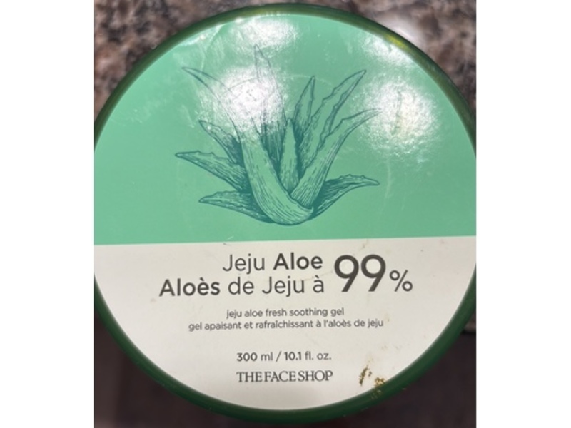 The Face Shop Jeju Aloe Fresh Soothing Gel, 10.1 fl oz/ 300 mL