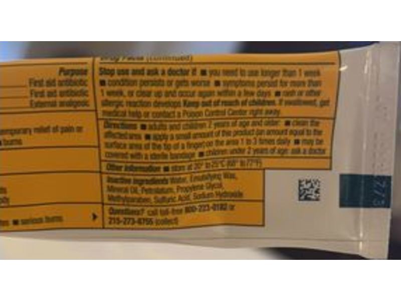 Neosporin Antibiotic/Pain Relief Cream, 1 oz/28.3 g