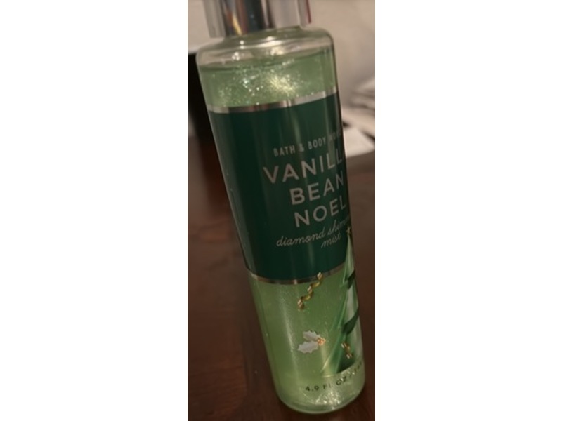 Bath & Body Works Diamond Shimmer Mist, Vanilla Bean Noel, 4.9 fl oz/145 mL