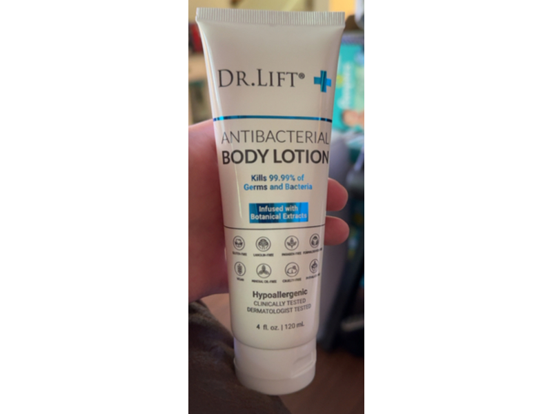 Dr. Lift Antibacterial Body Lotion, Botanical Extracts, 4 fl oz/120 mL