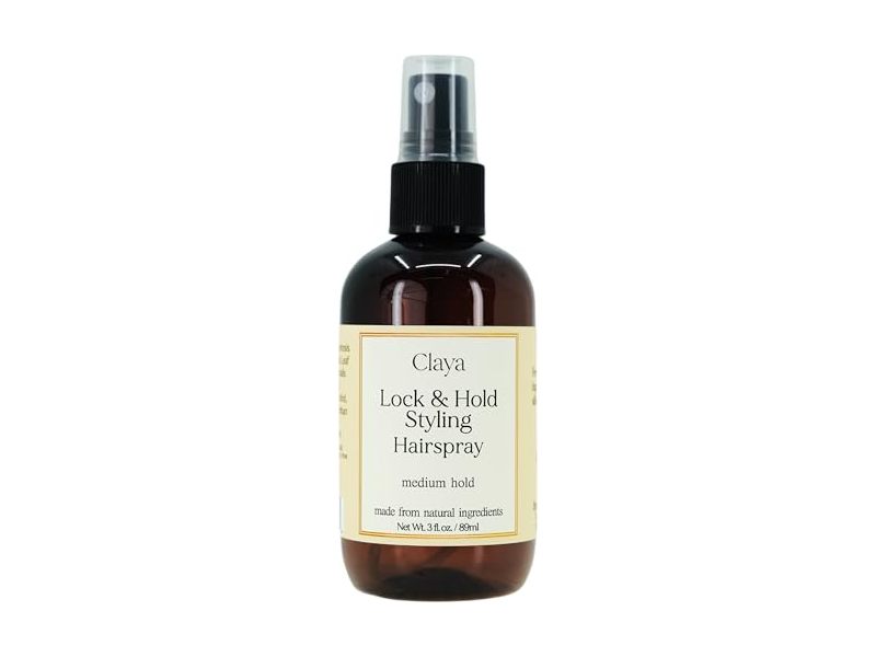 Claya Lock & Hold Styling Hairspray, 3 fl oz/89 mL