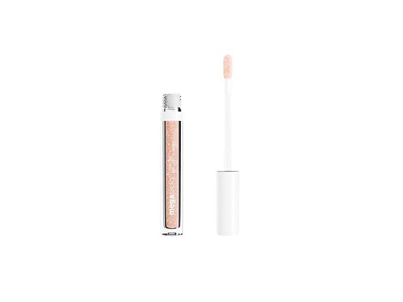 Wet n Wild Mega Slicks Lip Gloss, Light Brown Crushed Diamonds, 0.07 fl oz