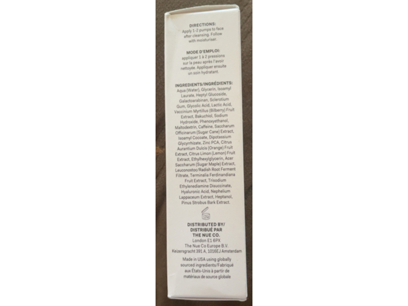 The Nue Co. Skin Filter Serum, Phyto-Retinol Aha + Ha, 1 fl oz/30 mL