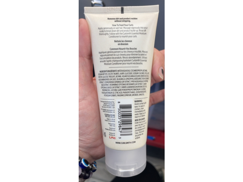 Curlsmith Gentle Moisturizing Shampoo, 3 fl oz/88 mL