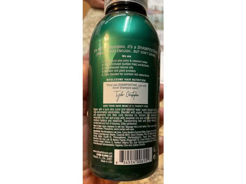 RealRaw Energy Shampoo, Tea Tree, 12 fl oz/355 mL