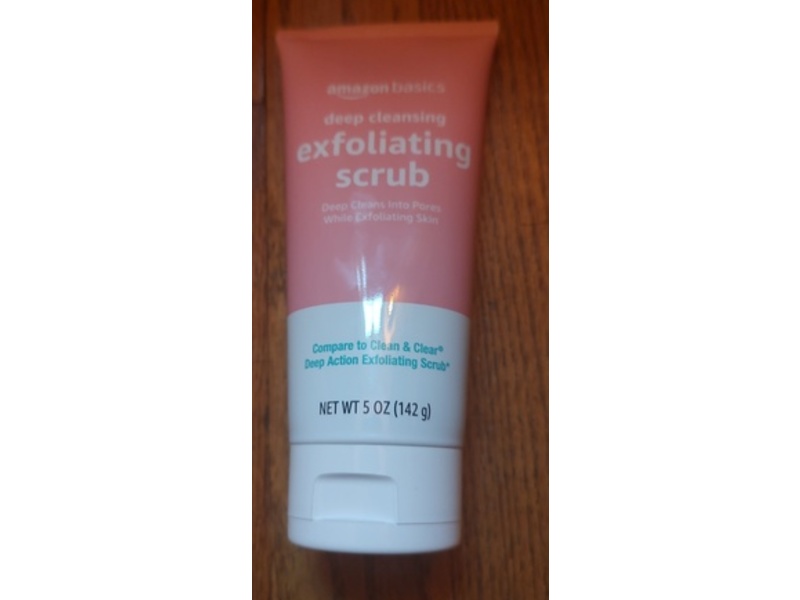 Amazon Basics Deep Cleansing Exfoliating Scrub, 5 oz/142 g