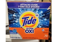 Tide Ultra OXI Powder Detergent, 114 oz/3.26 Kg, 73 Loads - thumbnail 2