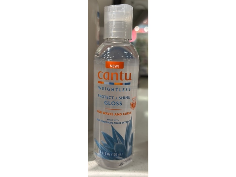 Cantu Weightless Protect + Shine Gloss, 3.4 fl oz/100 mL