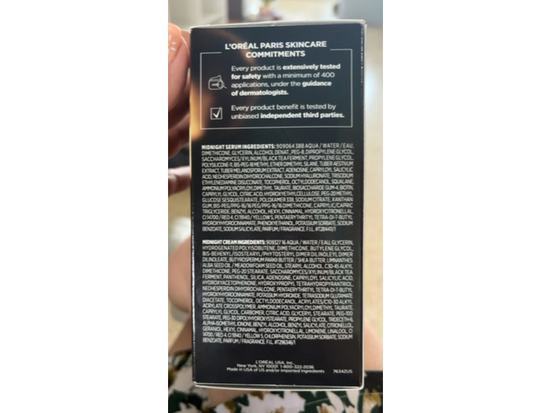 L'Oreal Paris Midnight Cream + Serum Set
