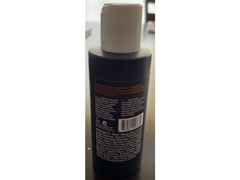 Scotch Porter Moisturizing Beard Wash, Clean & Hydrates, 4 oz/118 mL