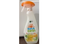 Sun & Earth Natural Glass Cleaner, Light Citrus, 22 fl oz/650 mL - thumbnail 2