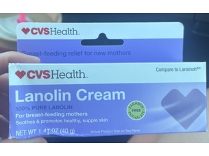 CVS Health Lanolin Cream, 1.41 oz/40 g