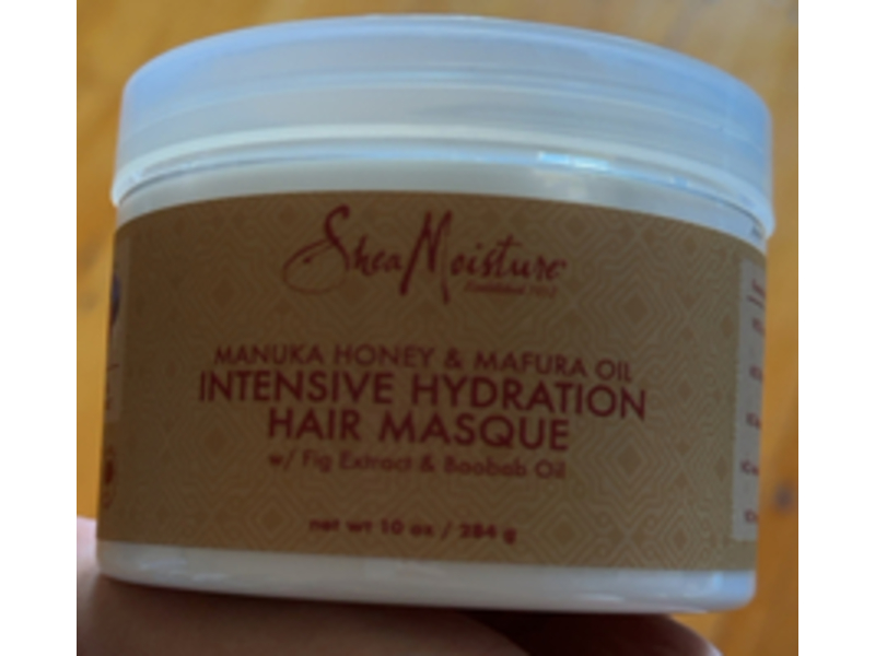 Shea Moisture Intensive Hydration Hair Masque, Manuka Honey & Mafura Oil, 10 oz/284 g