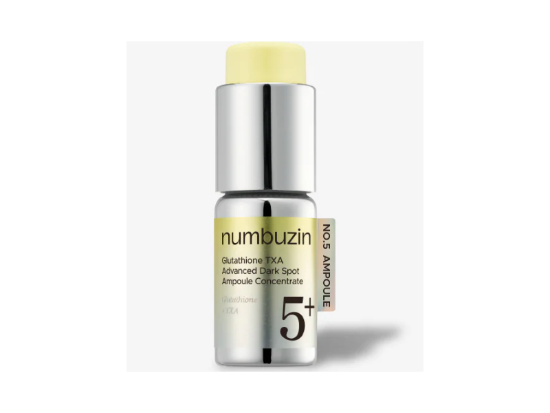 numbuzin No.5 Glutathione TXA Advanced Dark Spot Ampoule Concentrate, 0.35 fl oz/10.7 mL