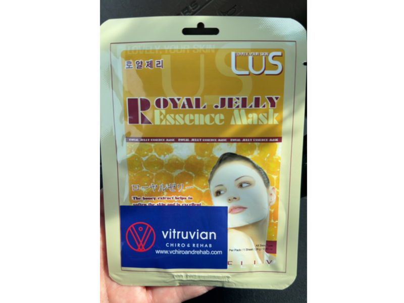 Lus Royal Jelly Essence Mask, 0.85 oz/24 g, 1 Count