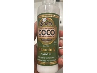Eva Coco Extra Virgin Cold Pressed Coconut Oil, Vitamin E, 5 oz/147.8 mL - thumbnail 2