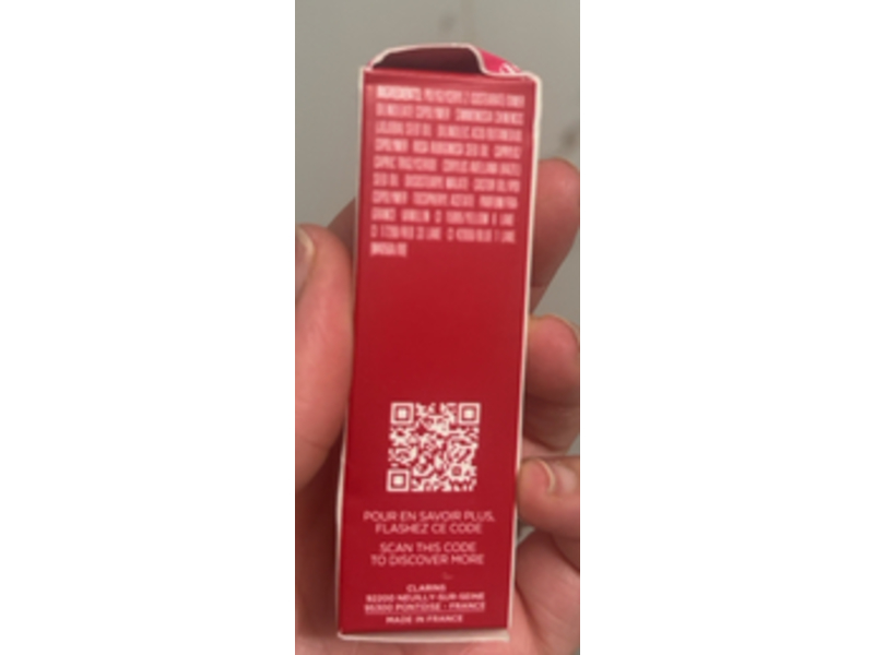 Clarins Lip Comfort Oil, 09 Chocolate, 0.2 fl oz/7 mL