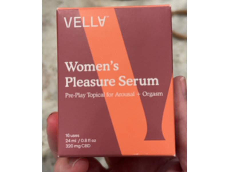 Vella Women's Pleasure Serum, 0.8 fl oz/24 mL