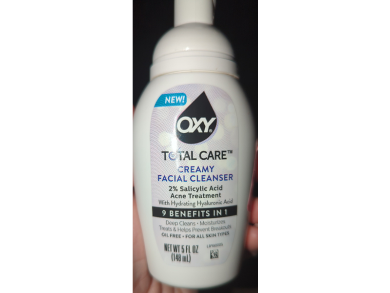 Oxy Total Care Creamy Facial Cleanser, 5 fl oz/148 mL