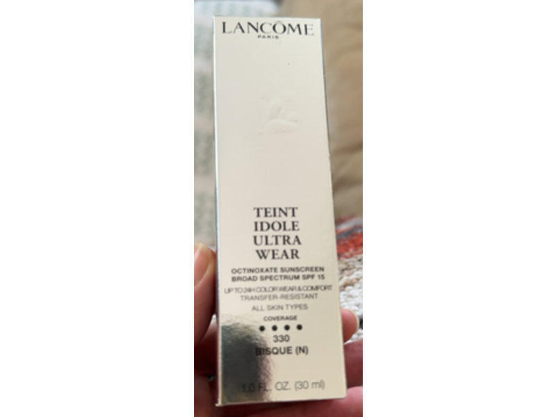 Lancome Paris Teint Idole Ultra Wear Foundation, SPF15, 330 Bisque (N), 1.0 fl oz/30 mL