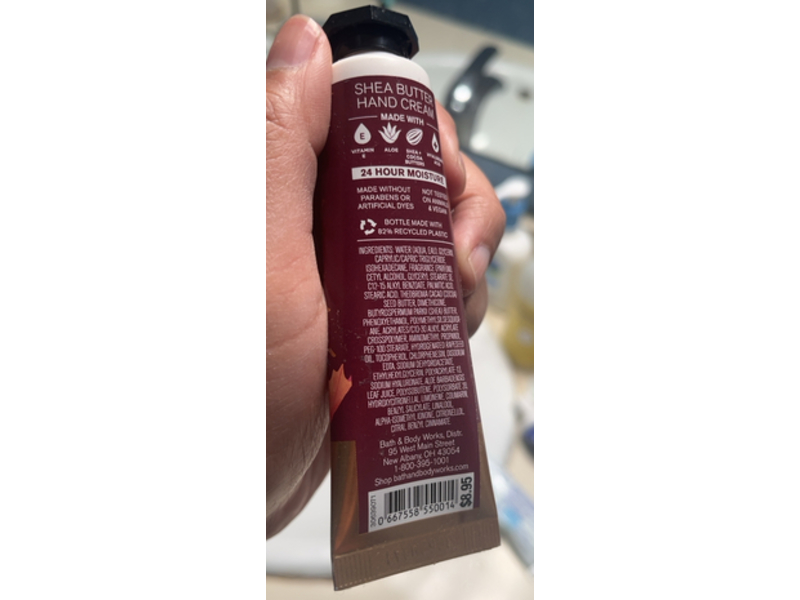 Bath & Body Works Hand Cream, Sunrise Woods, 1 fl oz/29 mL