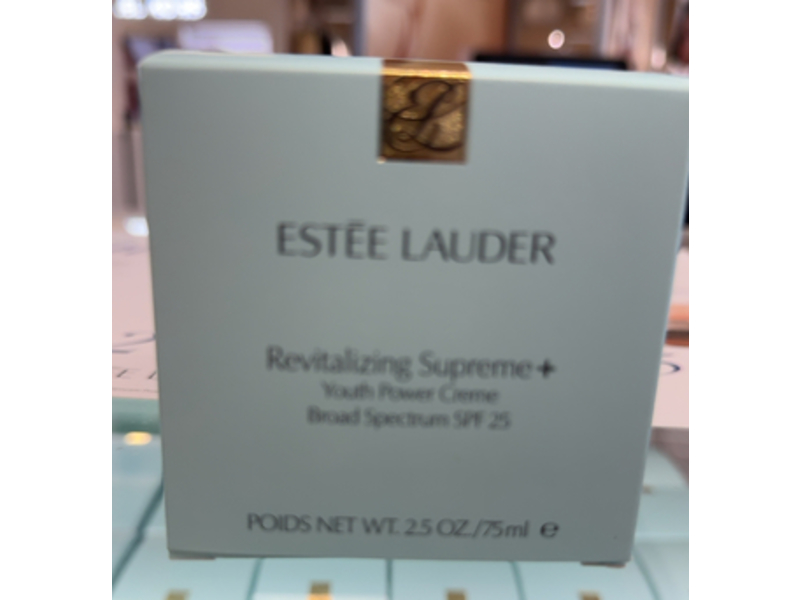 Estee Lauder Revitalizing Supreme+ Youth Power Cream, SPF 25, 2.5 oz/75 mL