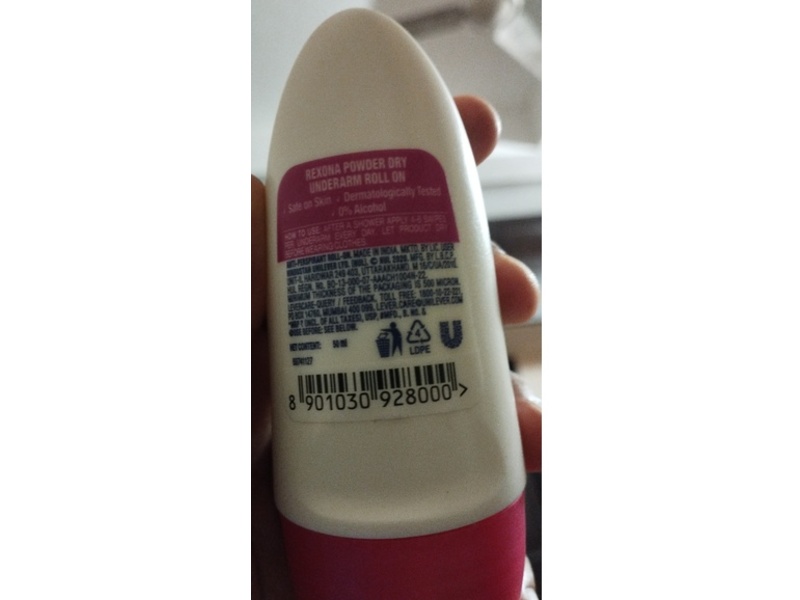 Rexona Deodorant, Powder Dry, 50 mL