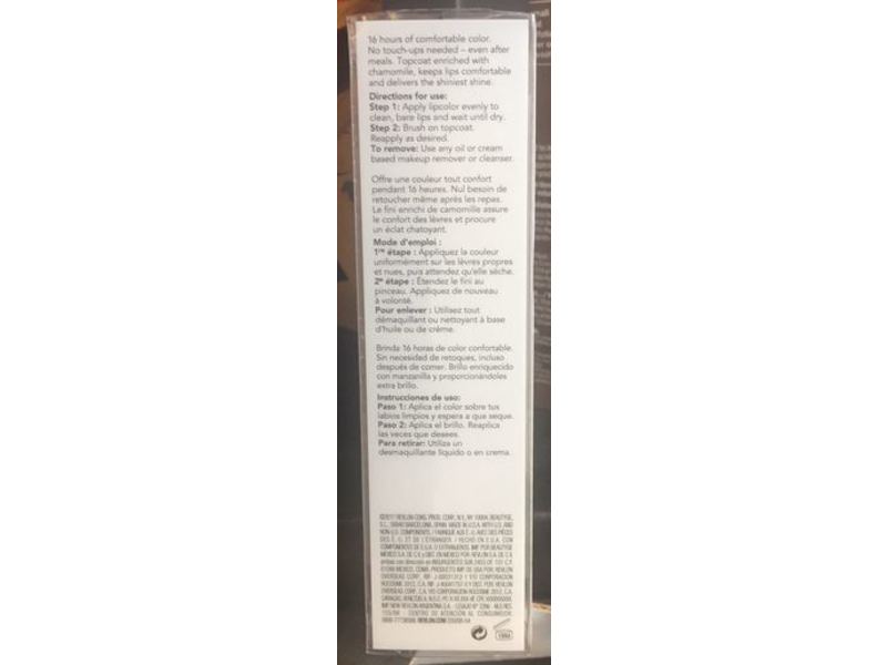 Revlon Colorstay Overtime Lipstick, 370 Everlasting Rum, 0.07 oz/2.0 mL, Pack Of 2