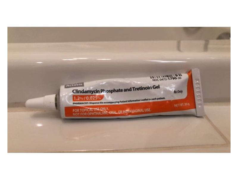 Clindamycin Phosphate and Tretinoin Gel 1.2%/0.025%, 30 g, Teva (RX)