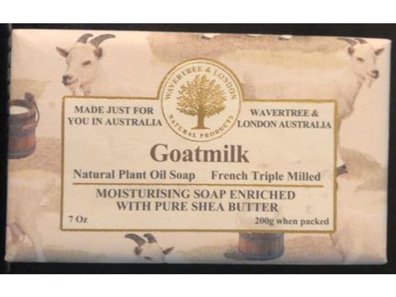 Wavertree & London Goatmilk Moisturising Soap, 7 oz/200 g