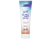 Secret Whole Body Deodorizing Body Wash, Peach & Vanilla Blossom, 8 fl oz/236 mL - thumbnail 1