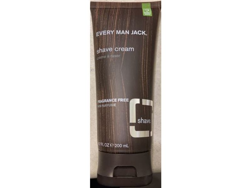 Every Man Jack Shaving Cream, 6.7 fl oz/200 mL