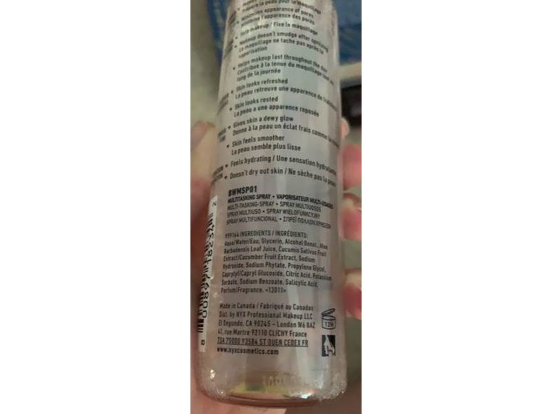 NYX Professional Makeup Bare With Me Multitasking Spray, 4.39 fl oz/130 mL