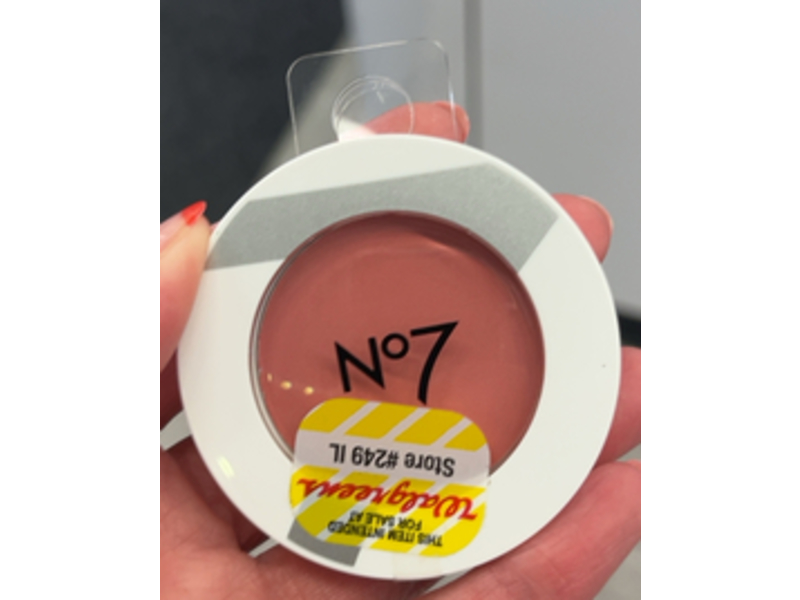 No7 Matte Powder Blush, Peaches, 3 g