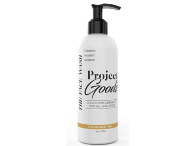 Project Goods The Face Wash, Colostrum Cleanser, 8 oz/237 mL