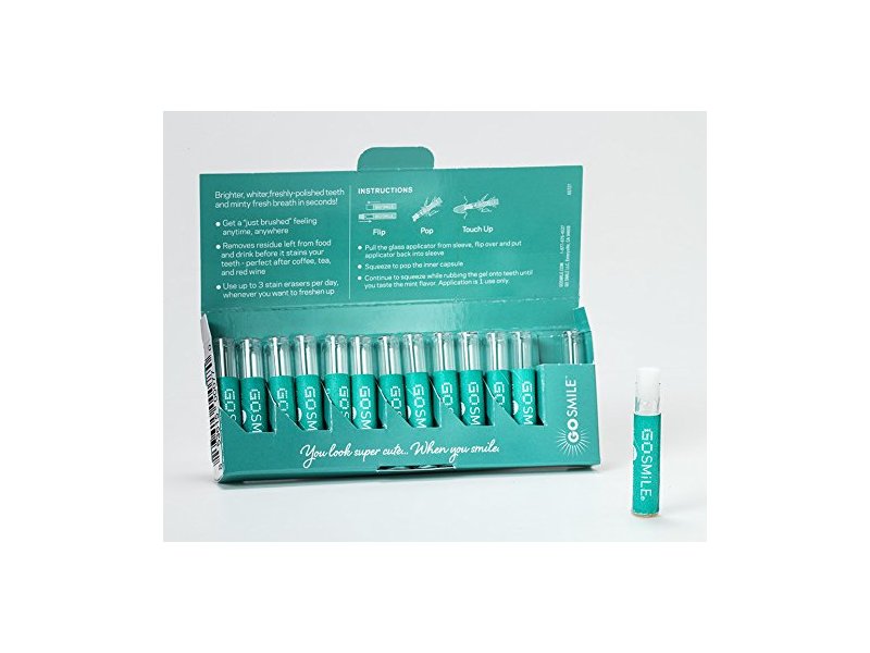 GoSmile Stain Erasers, Touch Ups, Fresh Mint - 14ct